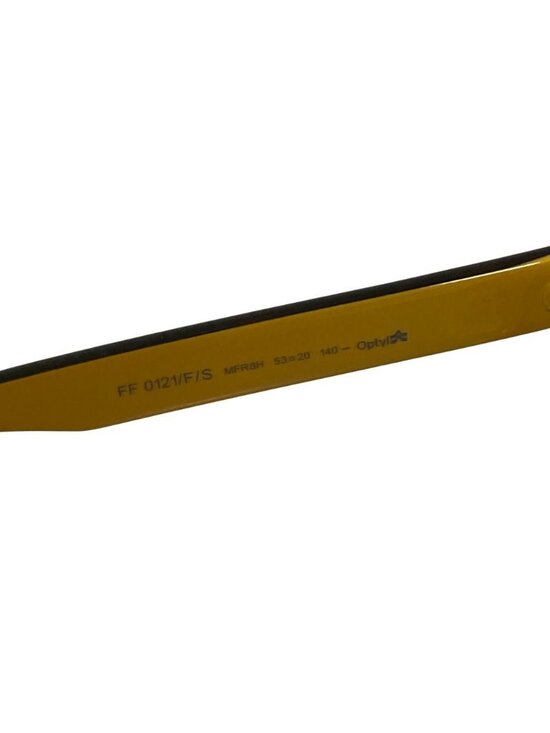 Fendi Sunglasses Acetate Frame S 53 Brown Yellow Eyewear main image 7
